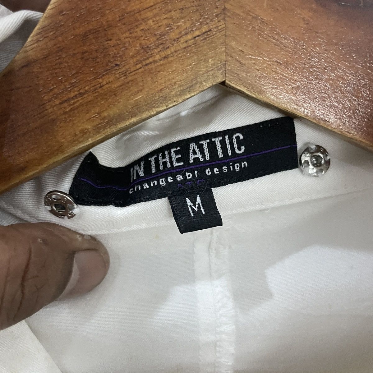 In The Attic Vintage In The Attic Coat Jacket Size L / US 10 / IT 46 - 5 Thumbnail