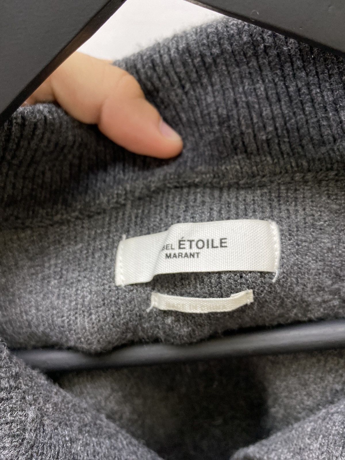Isabel Marant × Isabel Marant Etoile Isabel Marant Etoile Lark Oversized Polo Jumper Sweater Size S / US 4 / IT 40 - 15 Thumbnail