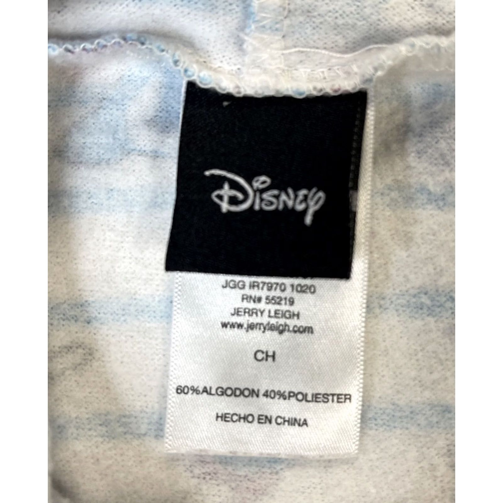 Disney Disney Women’s Hoodie Shirt Lilo & Stitch Crop Top All Over Print AOP Graphic PullOver Long Sleeve White XS S M Size S / US 4 / IT 40 - 6 Thumbnail