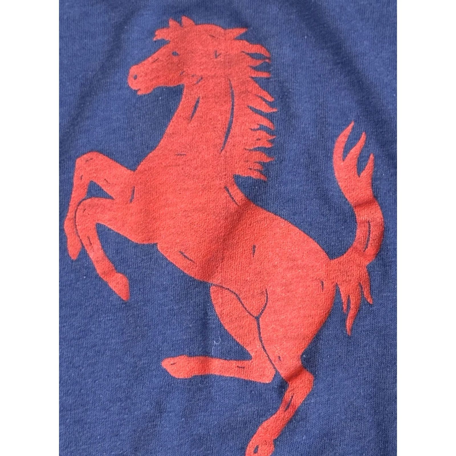 Polo Ralph Lauren VINTAGE Polo Ralph Lauren Shirt Medium Pony RRL Sportsman 80s 90s Cars Blue Size US XL / EU 56 / 4 - 3 Thumbnail