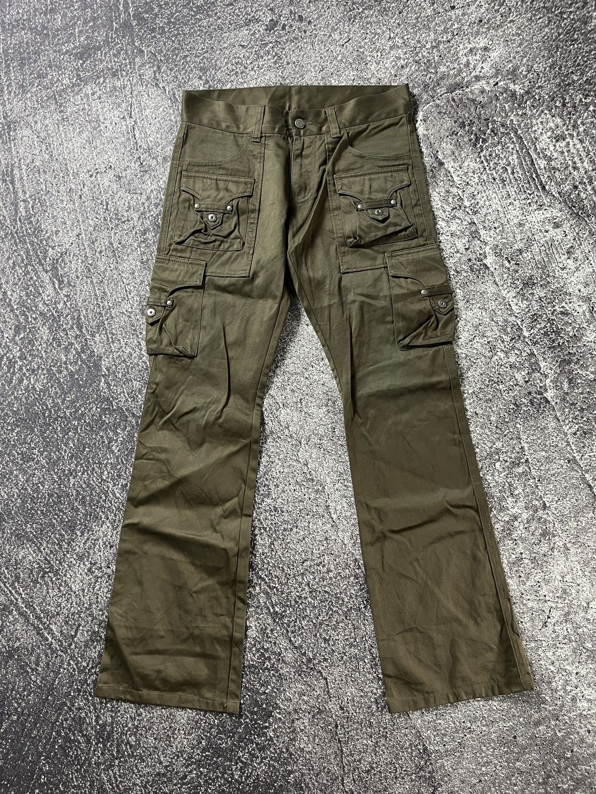 Tornado Mart Tornado mart multi pocket cargo pants Size US 31 - 1 Thumbnail