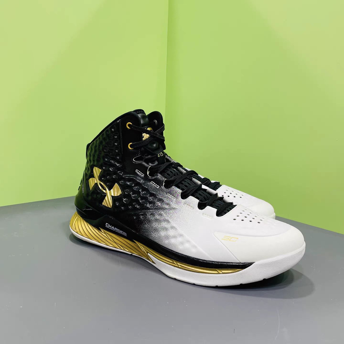 Under Armour Under Armour Curry 1 MVP Basketball Shoes K15 Size US 13 / EU 46 - 3 Thumbnail
