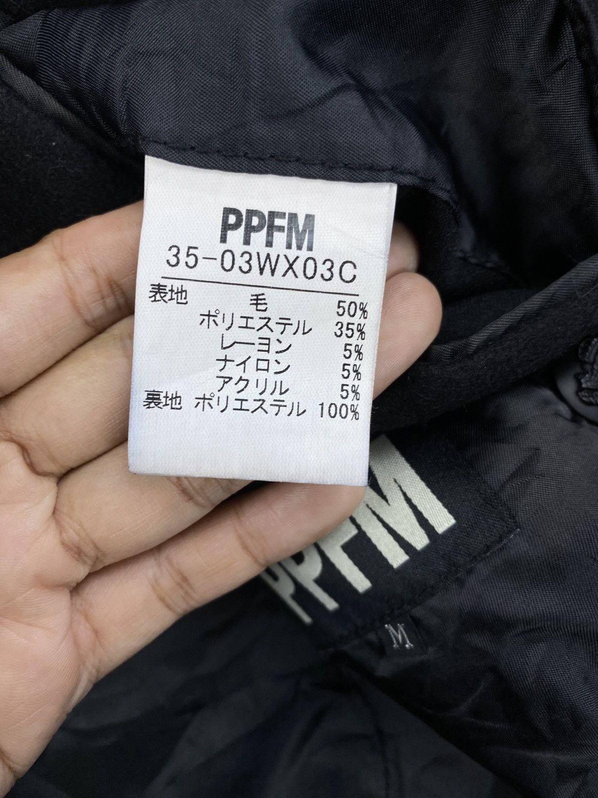 PPFM Vintage PPFM Double Collar Buttoned Wool Coat Jacket Size US M / EU 48-50 / 2 - 11 Thumbnail