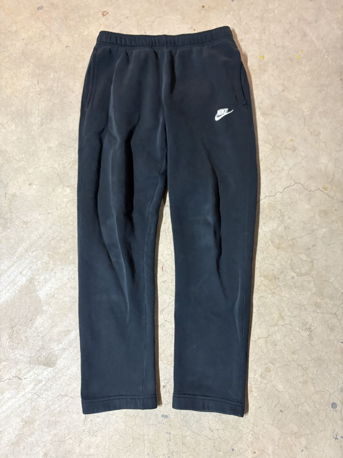 Nike Nike Open Hem Sweatpants Joggers Black Size Small Size US 30 / EU 46 - 1 Thumbnail