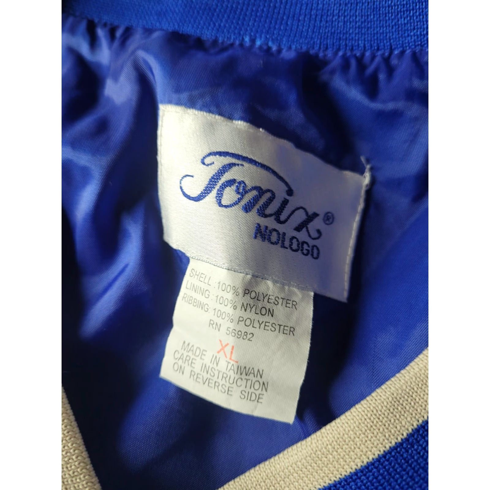 Vintage VINTAGE Calloway Memorial Bowl Windbreaker Vest XL Kentucky Football Tonix Logo Blue Men Size US XL / EU 56 / 4 - 4 Thumbnail