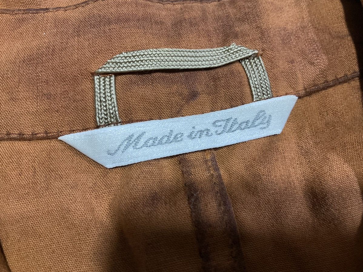 Designer 🔥Vintage Max Mara Waxed Jacket Made In Italy Size US M / EU 48-50 / 2 - 8 Thumbnail