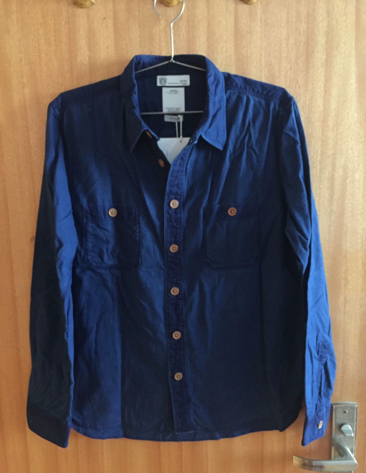 Visvim visvim ict elk 1910 Indigo Shirt Size US S / EU 44-46 / 1 - 1 Thumbnail