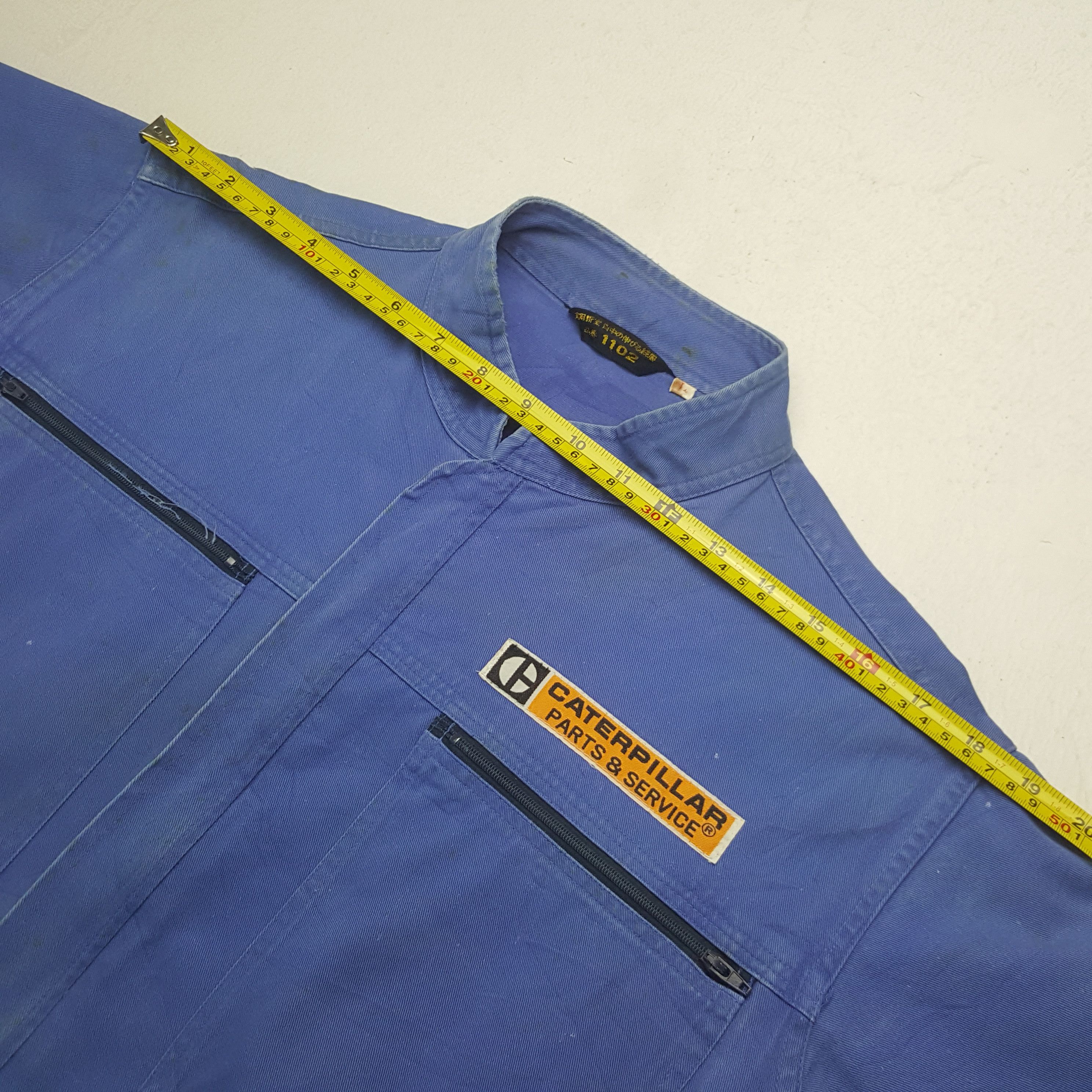 Sports Specialties Vintage Caterpillar Japan Worker Coverall Jumpsuit Jacket Size US L / EU 52-54 / 3 - 10 Thumbnail