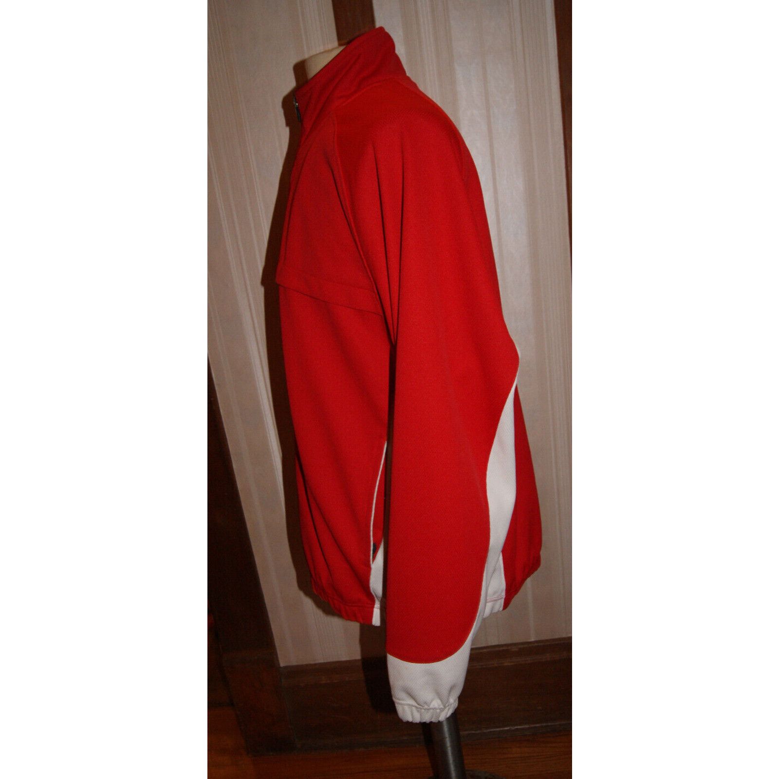 Nike VTG 90s Y2K Nike Team Full Zip Jacket Swoosh Warm Up Men 2XL Size US XXL / EU 58 / 5 - 3 Thumbnail