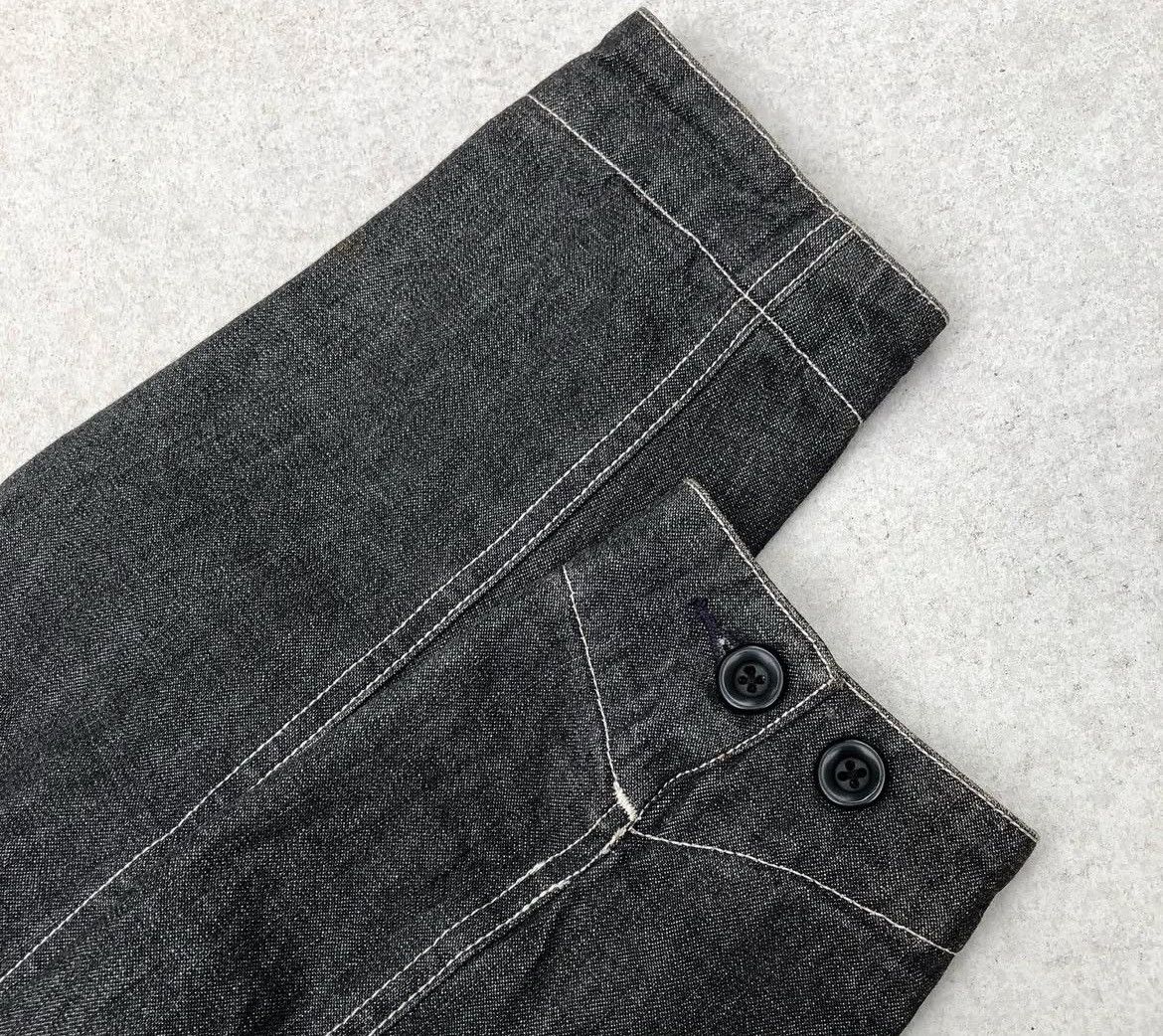 Eternal × If Six Was Nine × Le Grande Bleu (L.G.B.) 2000s Eternal Fur Lined Deck Jeans Jacket Size US M / EU 48-50 / 2 - 6 Thumbnail