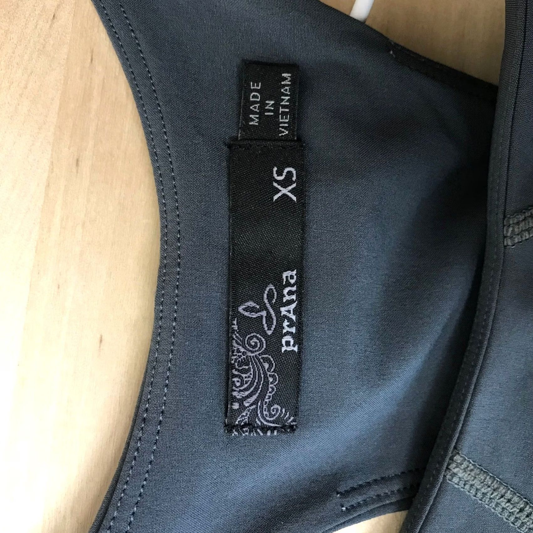 Prana Prana Athletic Mini Dress Sleeveless Racerback Dark Gray XS Womens Size XS / US 0-2 / IT 36-38 - 7 Thumbnail