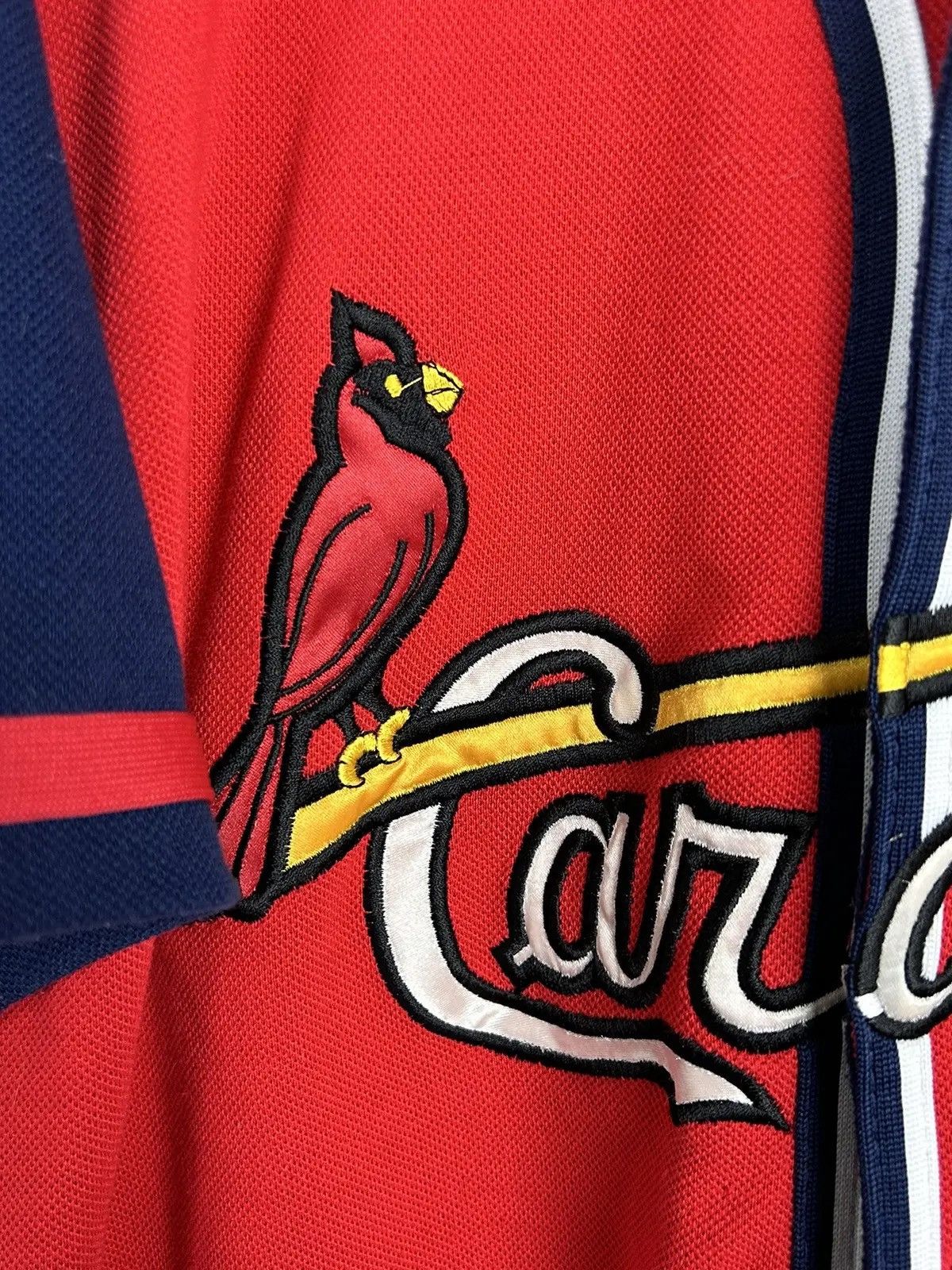 MLB 90s Vintage Starter St. Louis Cardinals MLB Button Up Size US M / EU 48-50 / 2 - 4 Thumbnail