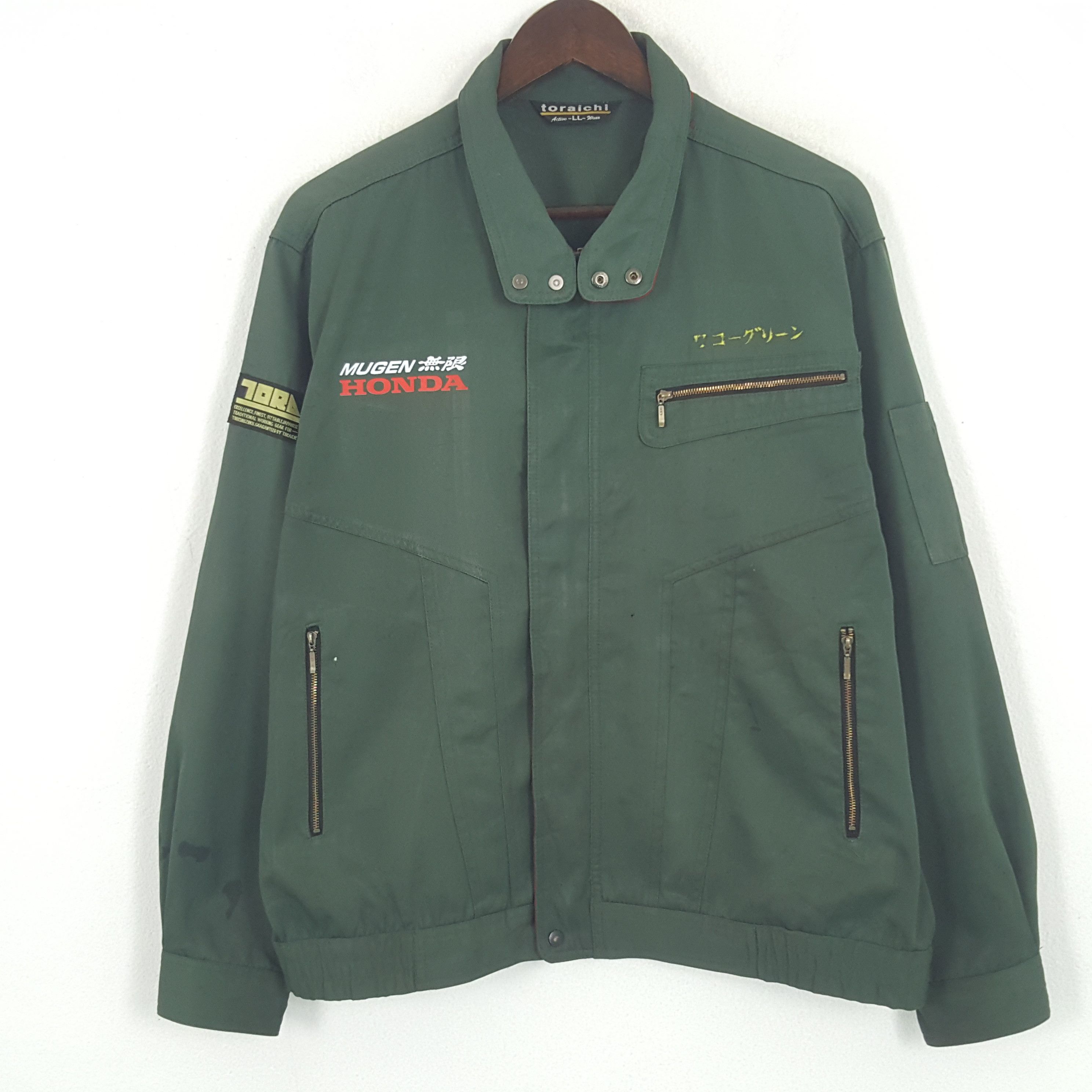 Vintage Vintage Mugen Honda Worker Custom Sport Japan Jacket Size US L / EU 52-54 / 3 - 3 Thumbnail
