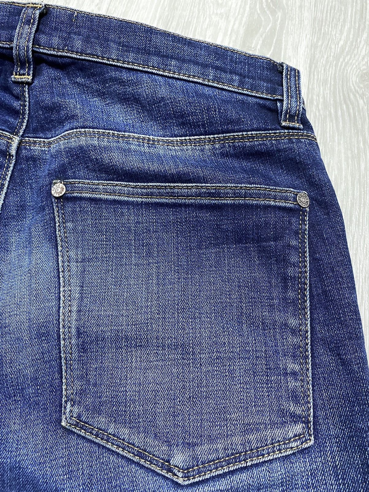 Acne Studios Womens Acne Studios Max Prince Washed Navy Jeans Denim Thick Size 28" / US 6 / IT 42 - 22 Thumbnail