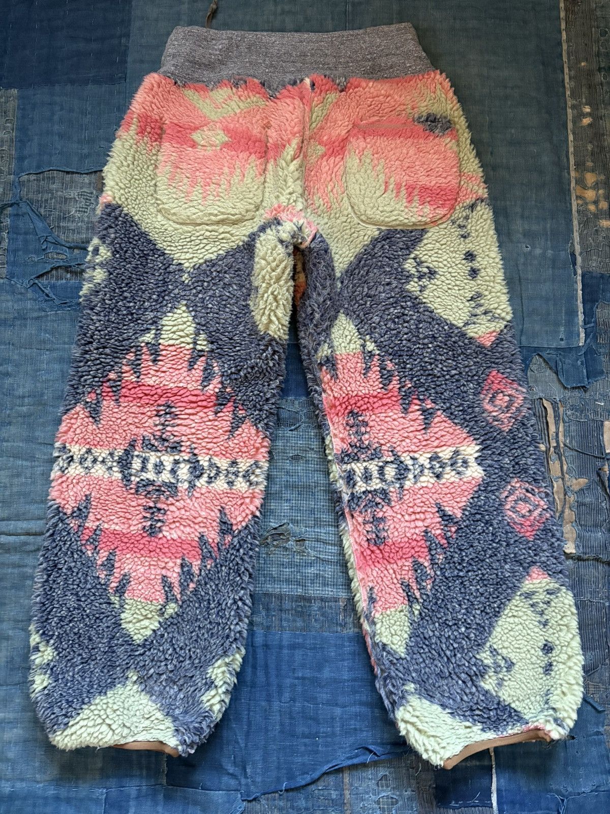 Kapital Kountry Kapital boa fleece reversible pants Size US 30 / EU 46 - 2 Thumbnail