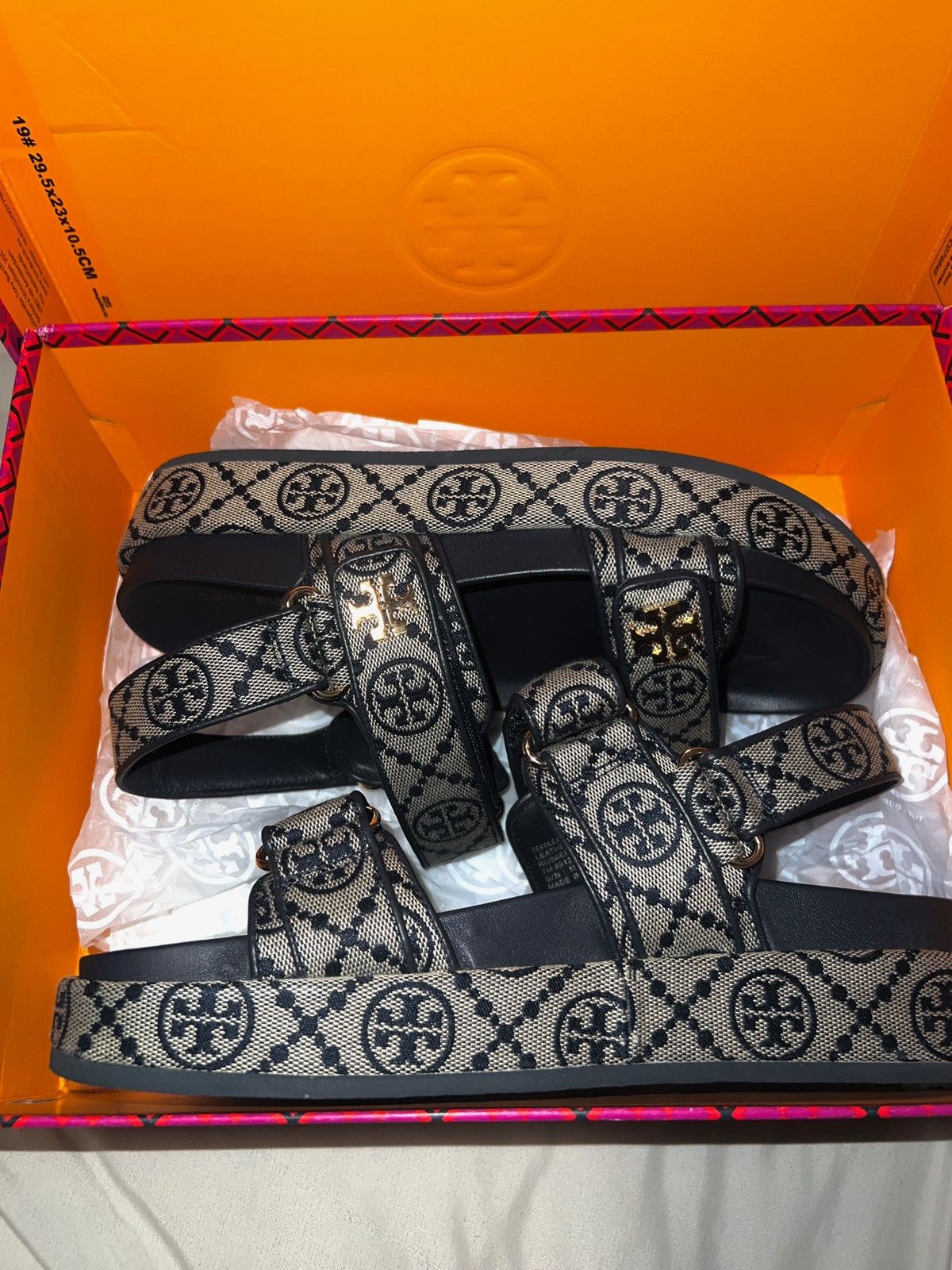 Tory Burch Tory Burch KIRA SPORT SANDA Size US 7 / IT 37 - 3 Thumbnail