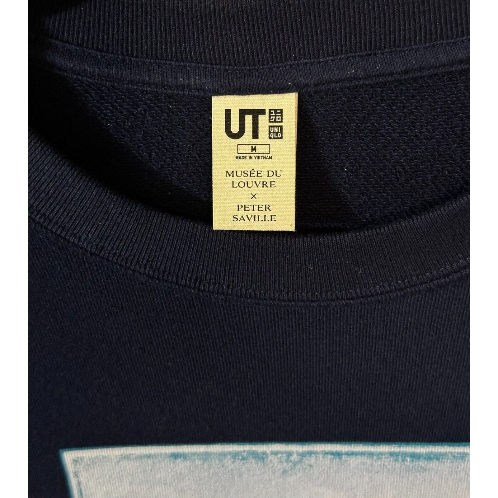 Uniqlo Musee Du Louvre x Peter Saville | Mona Lisa Crew Neck | NWOT Size US M / EU 48-50 / 2 - 4 Thumbnail