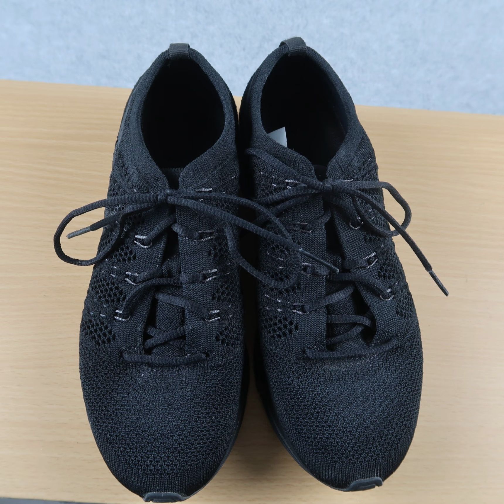 Nike Nike Air Flyknit Trainer 2017 Black Anthracite AH8396-004 Women Shoe US 6 Nike Flyknit Trainer+ Sneaker Casual Activewear Running Womens Size US 5.5 / IT 35.5 - 4 Thumbnail