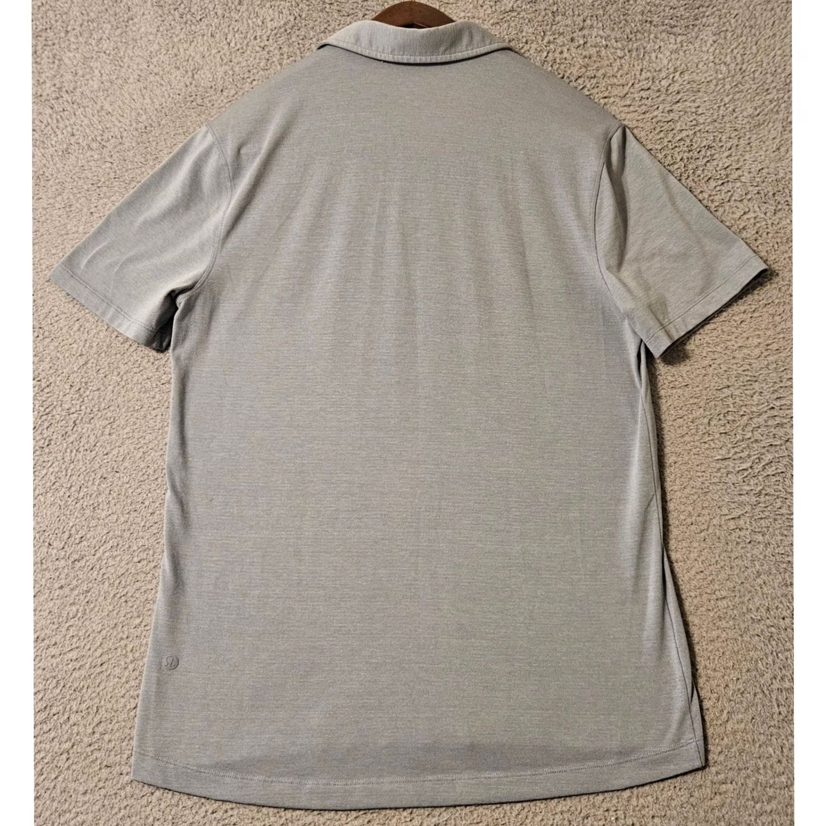 Lululemon Lululemon Mens Polo Shirt Medium Blue Athletic Training Golf Short Sleeve Size US M / EU 48-50 / 2 - 3 Thumbnail