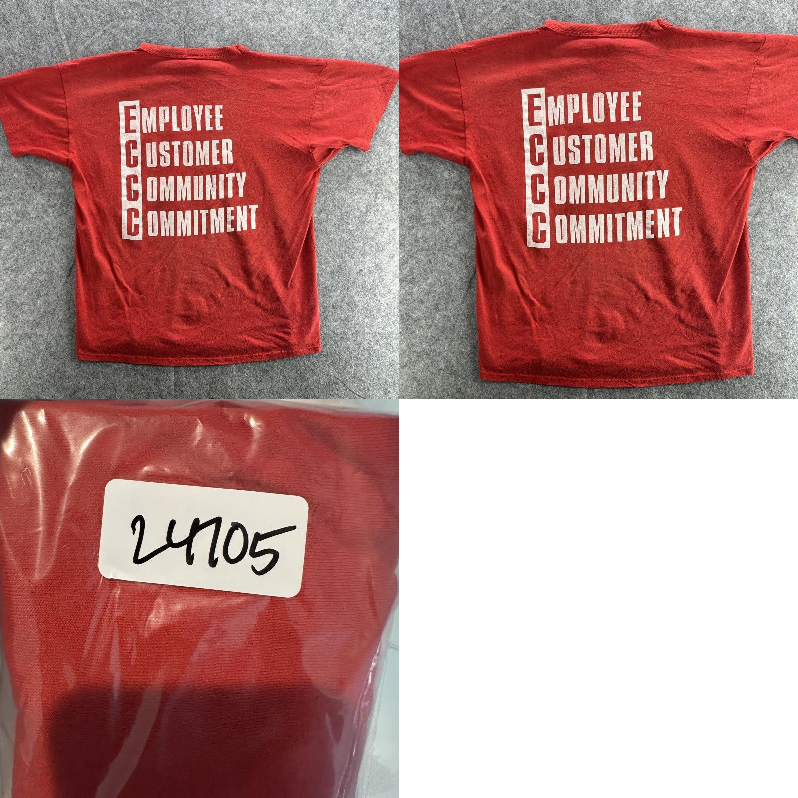 Russell Athletic VINTAGE HyVee Shirt Mens Large Red Russell Athletic ECCC Employee Community 90s Size US L / EU 52-54 / 3 - 9 Thumbnail