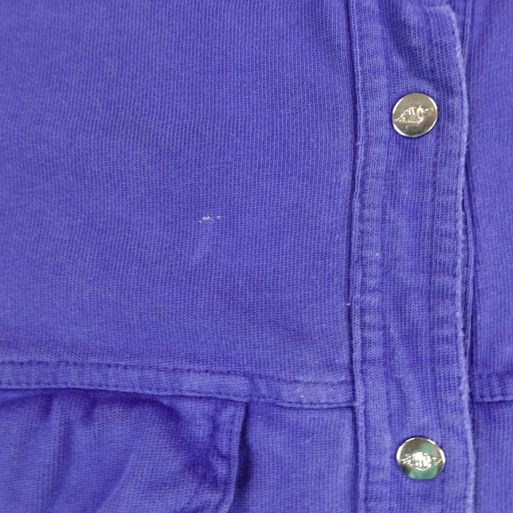 Harley Davidson VINTAGE Harley-Davidson Button-Up Shirt Womens Small Blue Long Sleeve Pearl Snap Motorcycle 90s Western Size S / US 4 / IT 40 - 4 Thumbnail