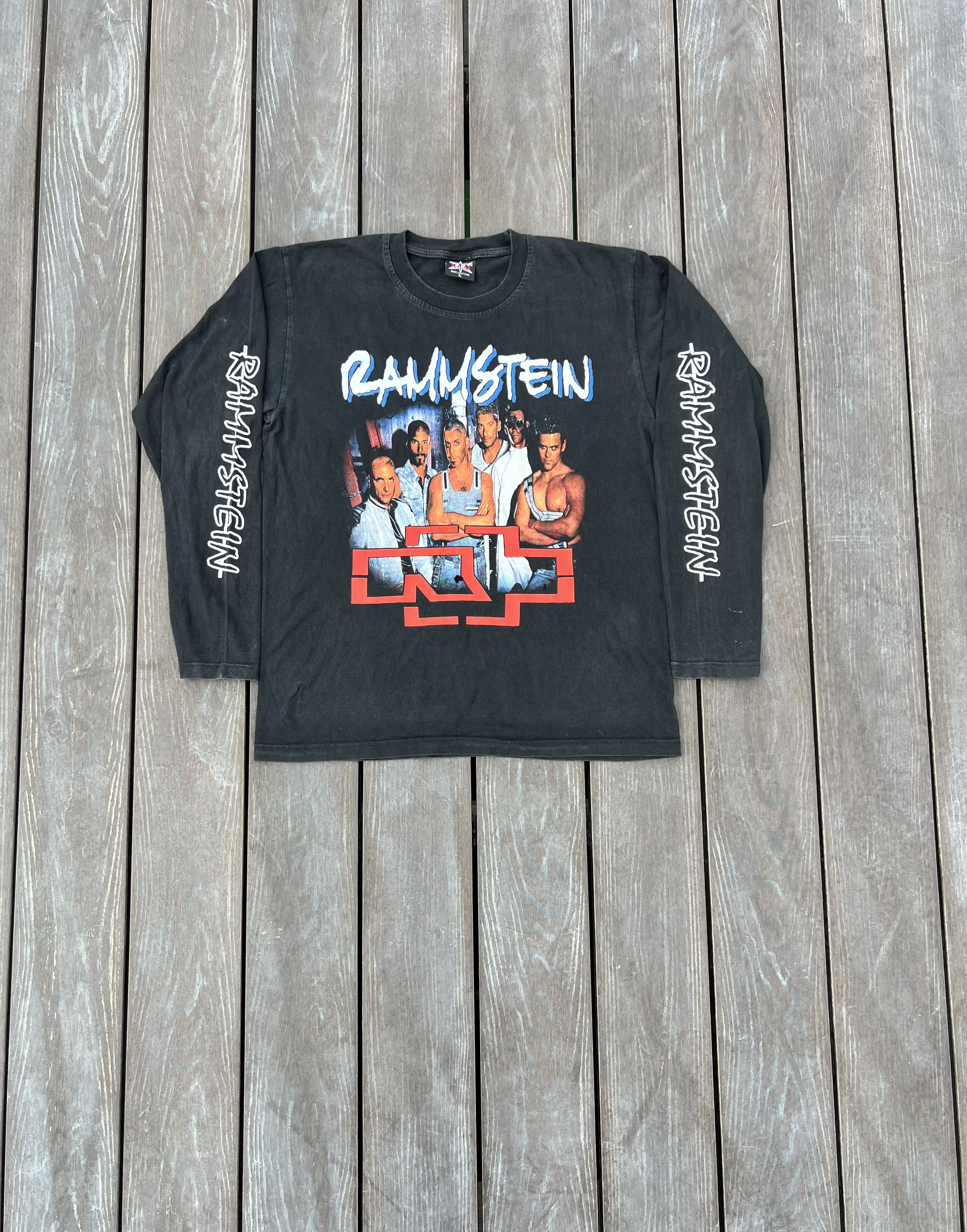 Vintage Sweatshirt Rammstein Size US L / EU 52-54 / 3 - 2 Thumbnail