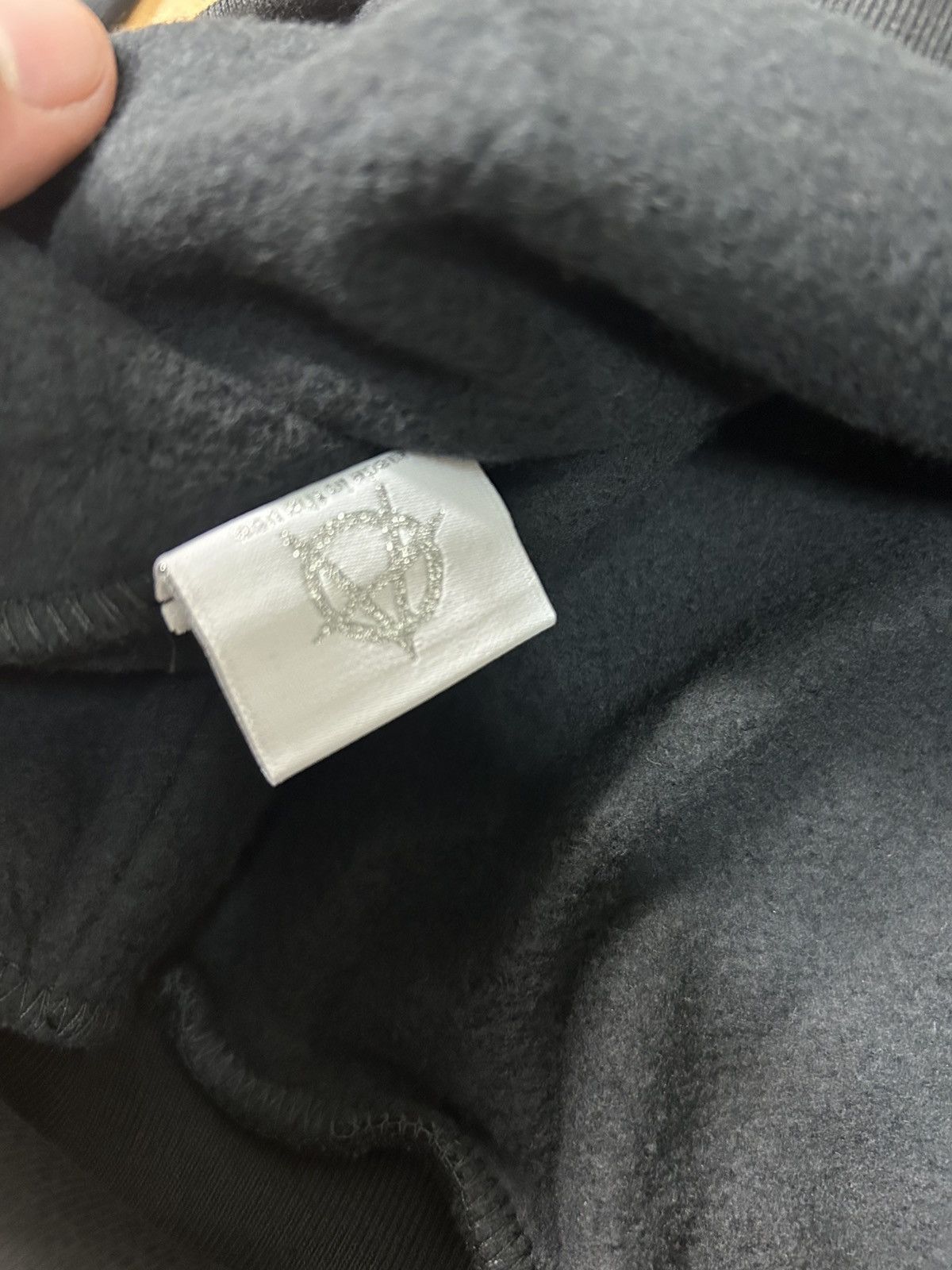 Rap Tees Revenge Basic Embroidered Logo Hoodie Black Size US M / EU 48-50 / 2 - 8 Thumbnail