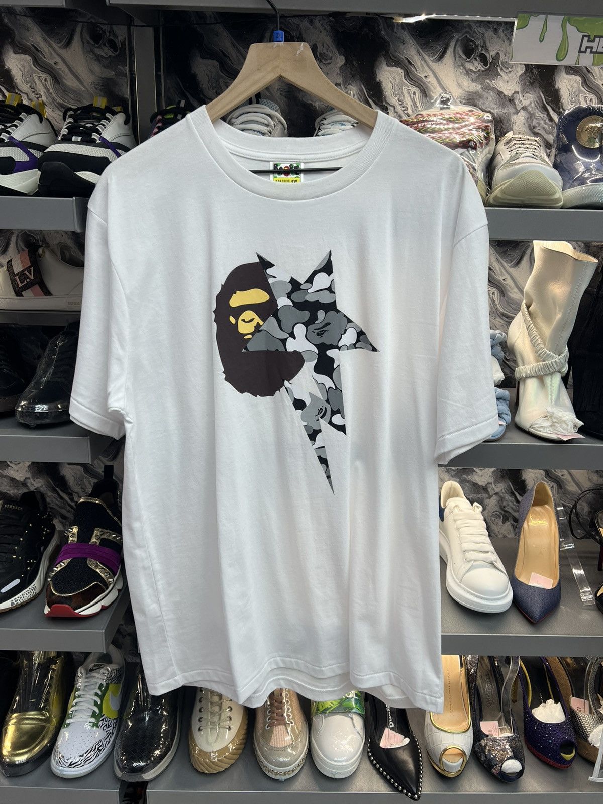 Bape Bape Camo T-Shirt Size US XXL / EU 58 / 5 - 1 Thumbnail