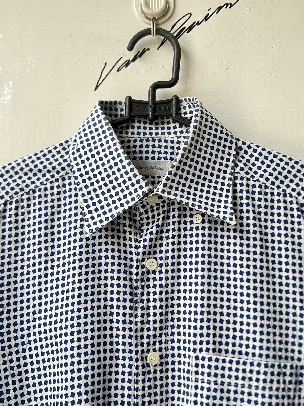 Ermenegildo Zegna Ermenegildo Zegna Motive T-shirt Size US S / EU 44-46 / 1 - 13 Thumbnail