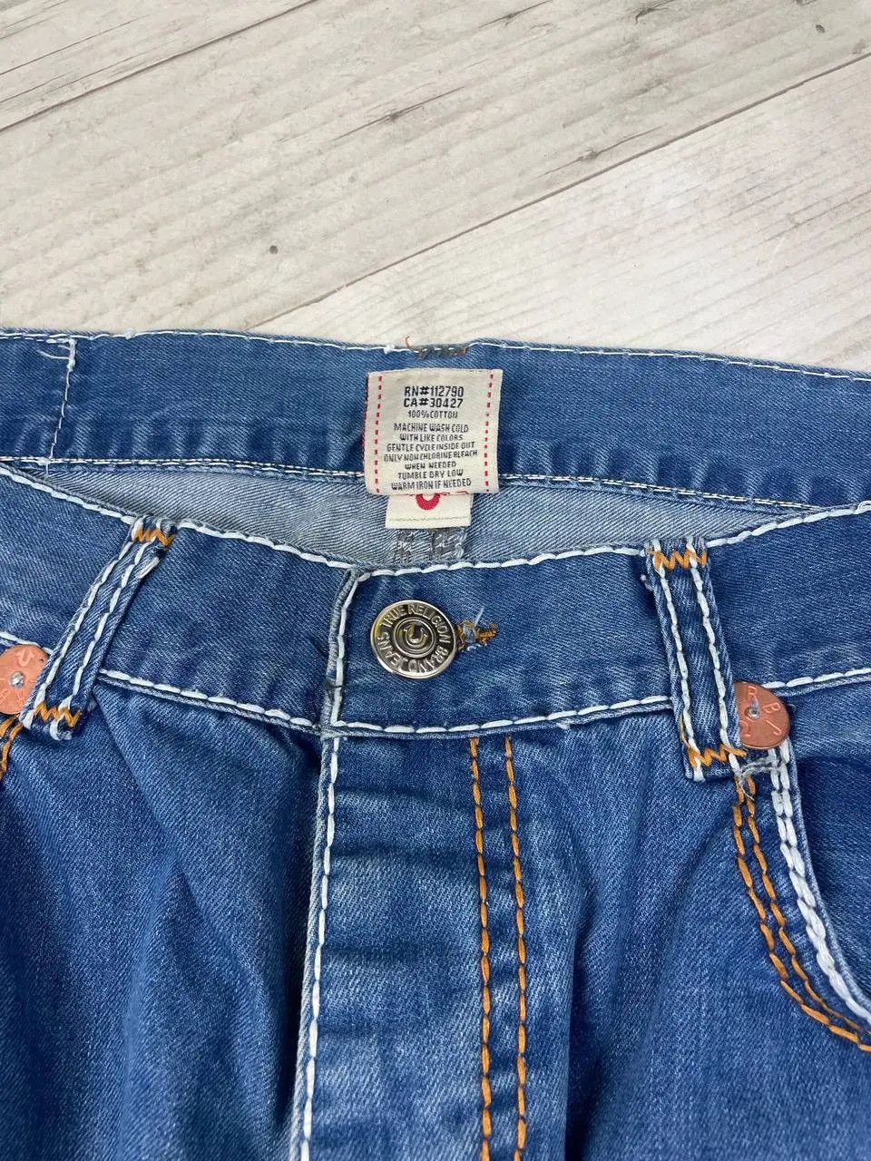 True Religion Vintage True Religion Billy Super Big T Baggy Denim Jeans Size US 40 / EU 56 - 7 Thumbnail