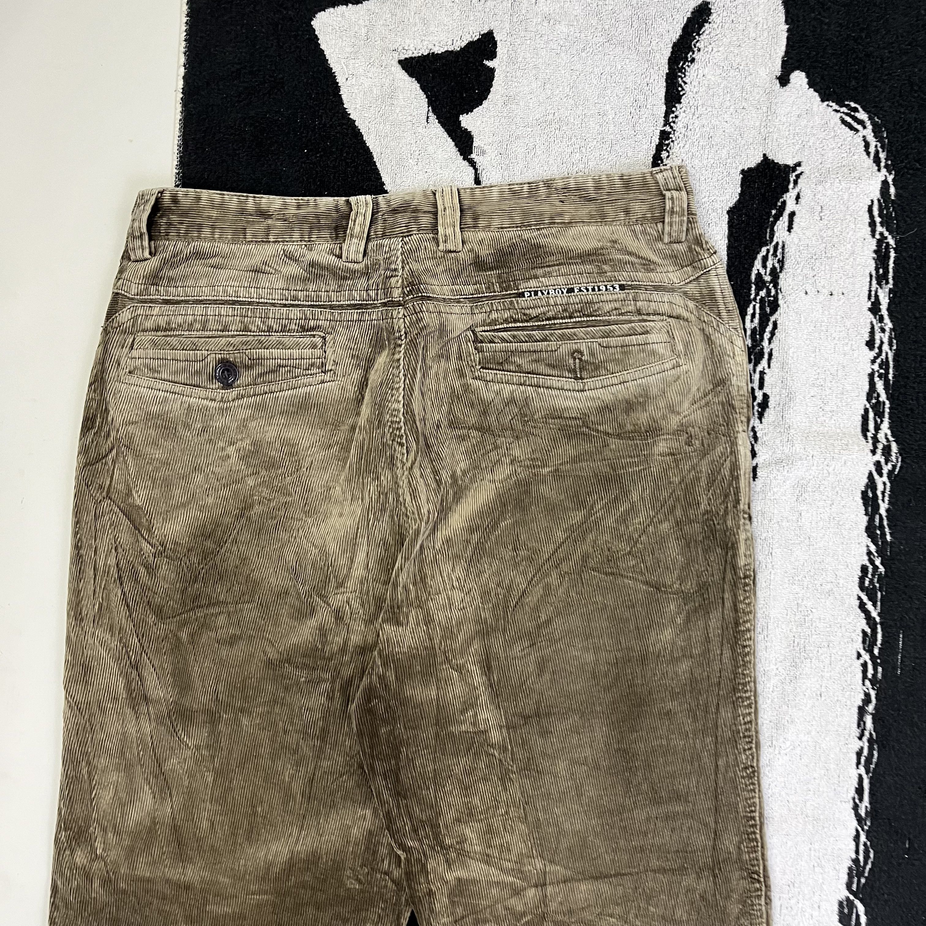 Hysteric Glamour × Playboy Playboy vintage corduroy pants Size US 32 / EU 48 - 6 Thumbnail