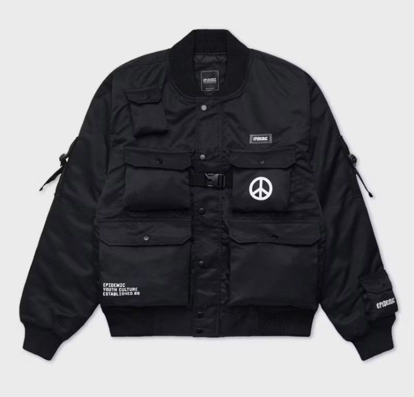 Other Bomber jacket nighride bomber black Size US L / EU 52-54 / 3 - 1 Thumbnail