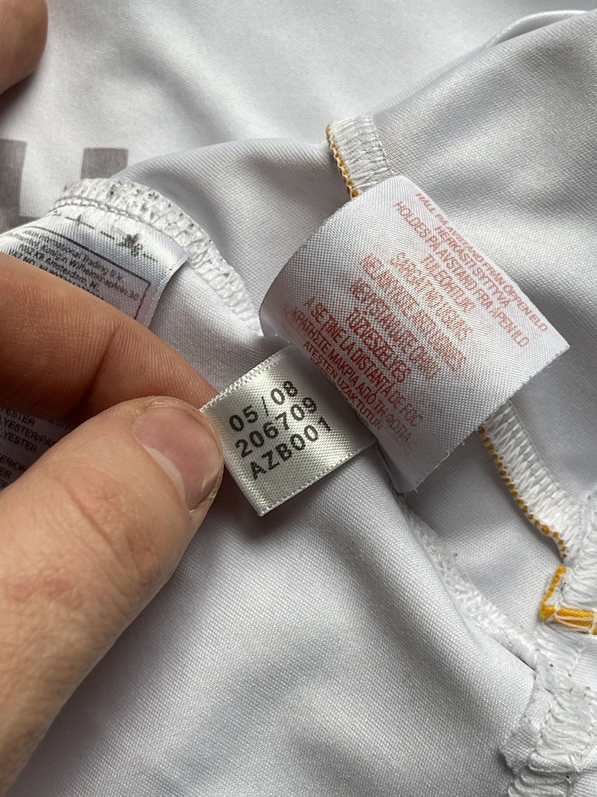 Adidas × Vintage 2008 Adidas LA Galaxy #23 Beckham white soccer jersey rare Size US L / EU 52-54 / 3 - 10 Thumbnail