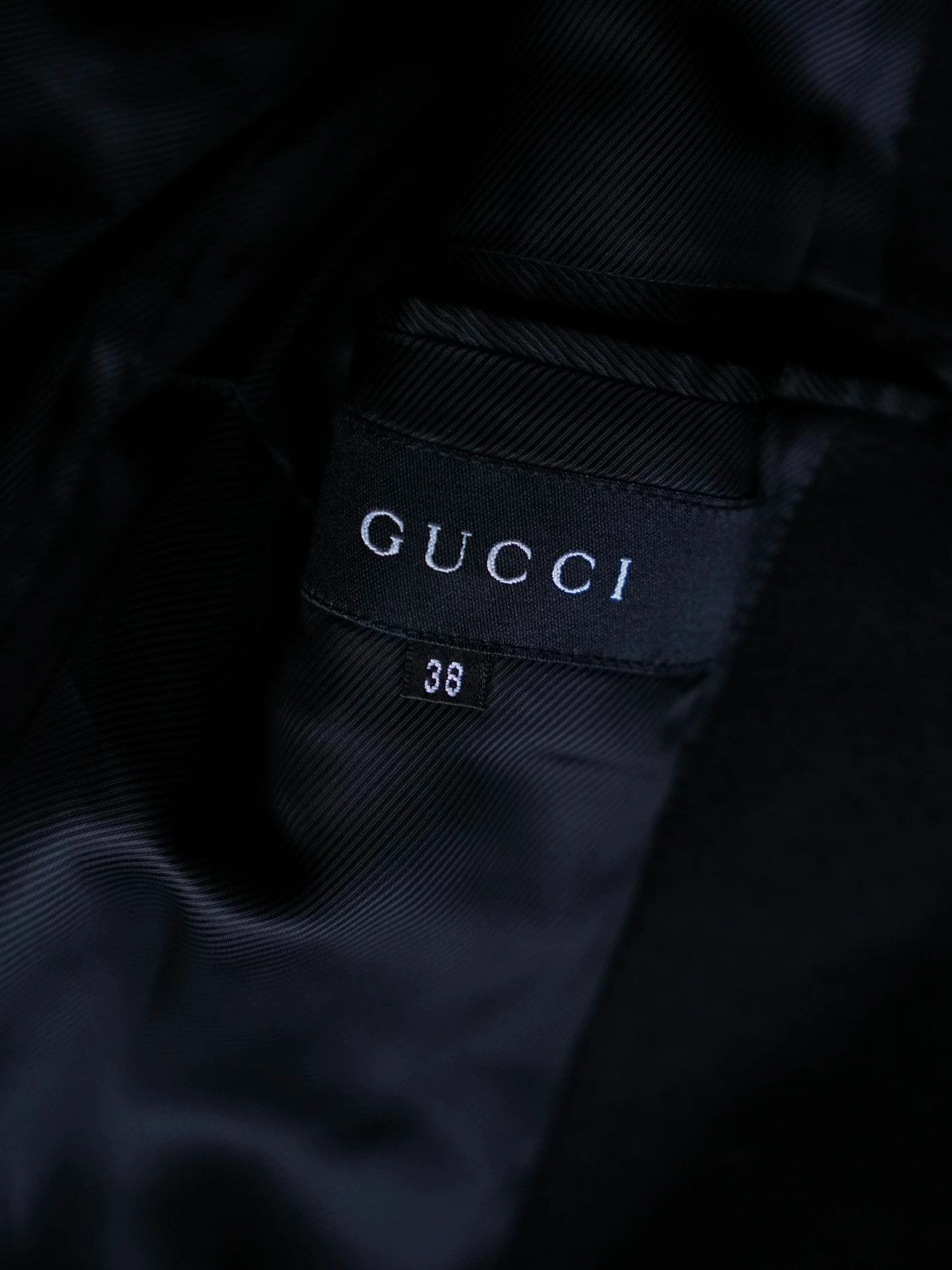 Gucci Gucci 2000FW Cashmere Lambskin Coat Black Gold Belt Size XS / US 0-2 / IT 36-38 - 8 Thumbnail