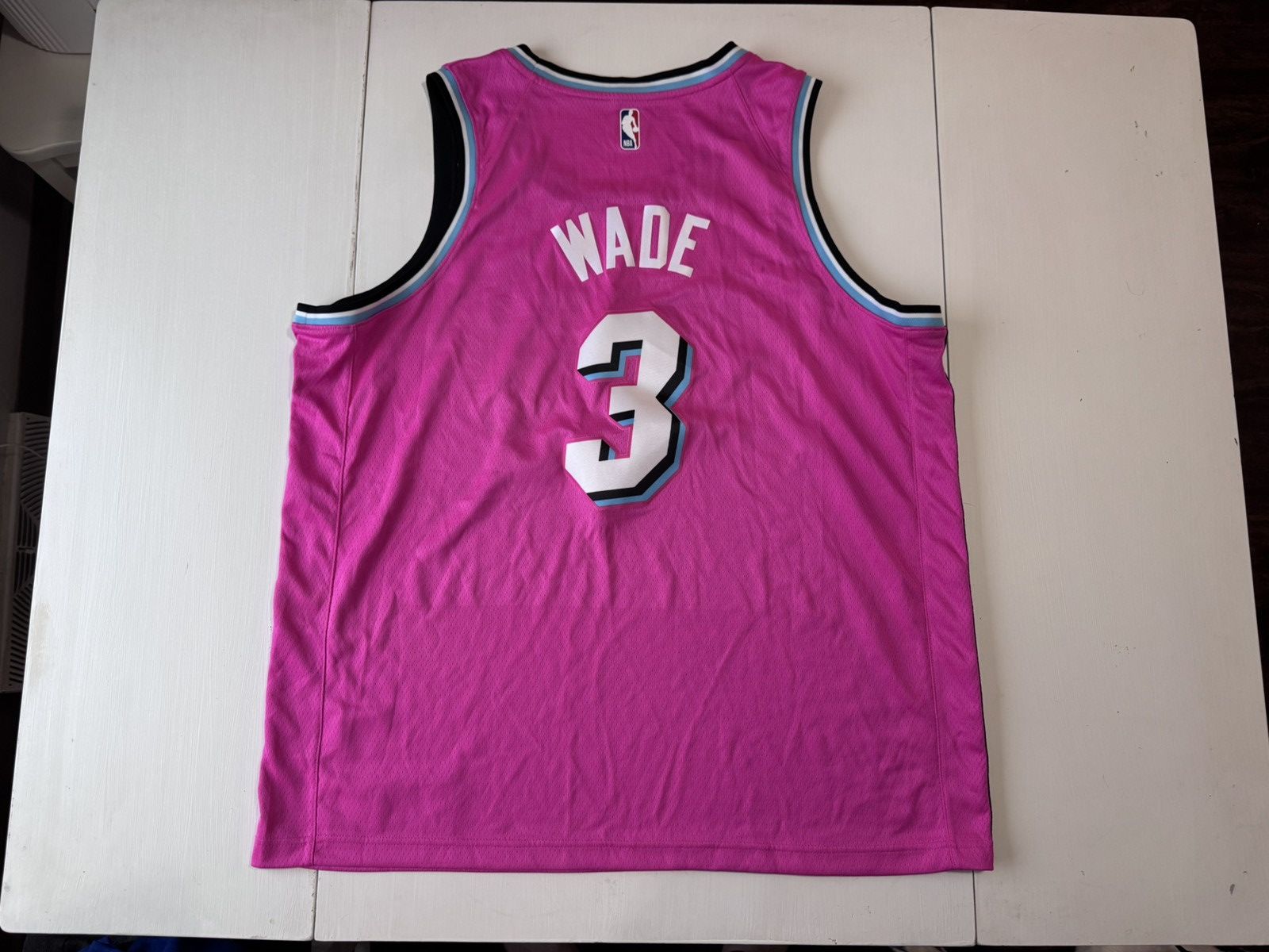 NBA Wade Miami vice jersey Size US XXL / EU 58 / 5 - 2 Thumbnail