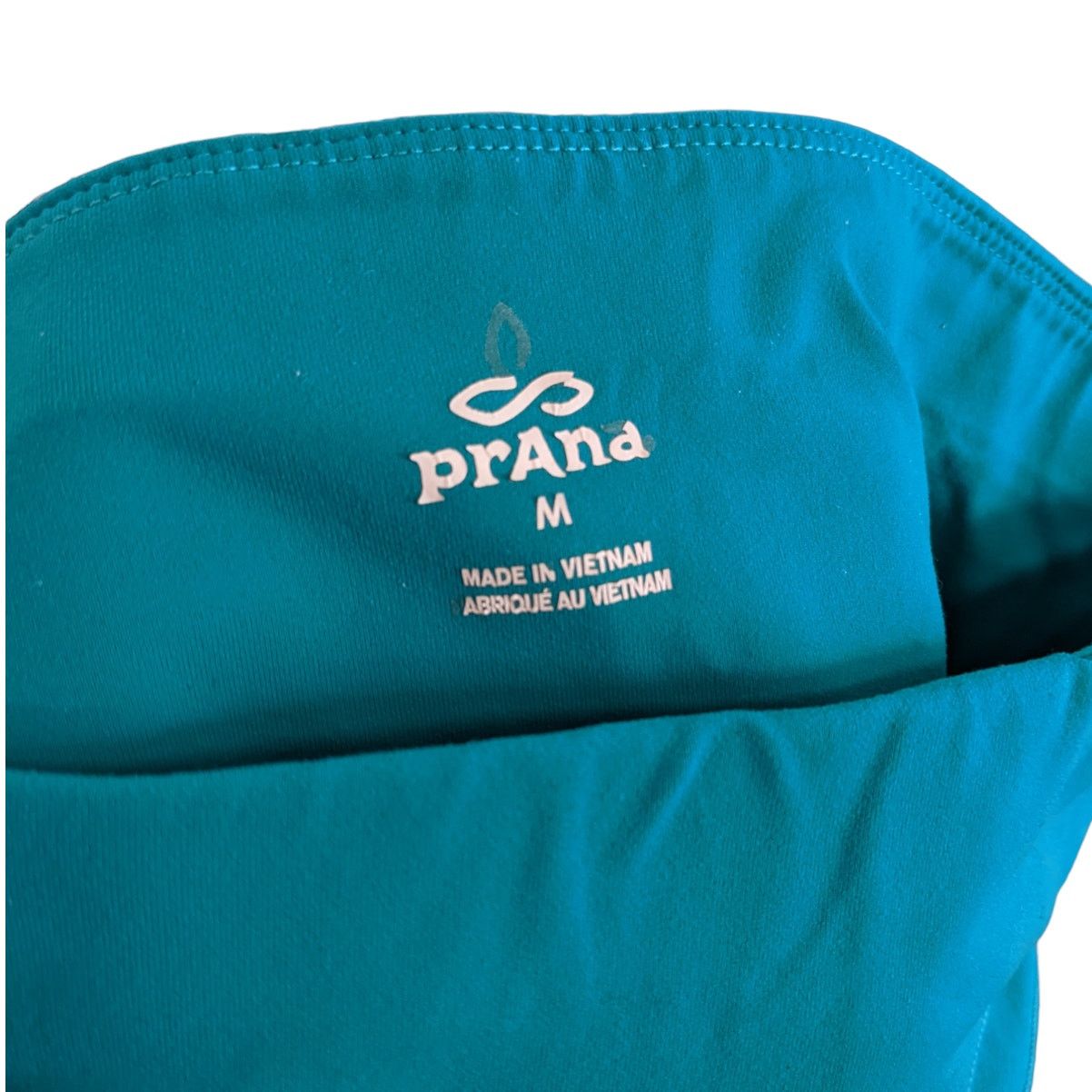 Prana prAna Teal Dragonfly Deco Crop Criss Cross Leggings Medium Size 30" / US 8 / IT 44 - 6 Thumbnail