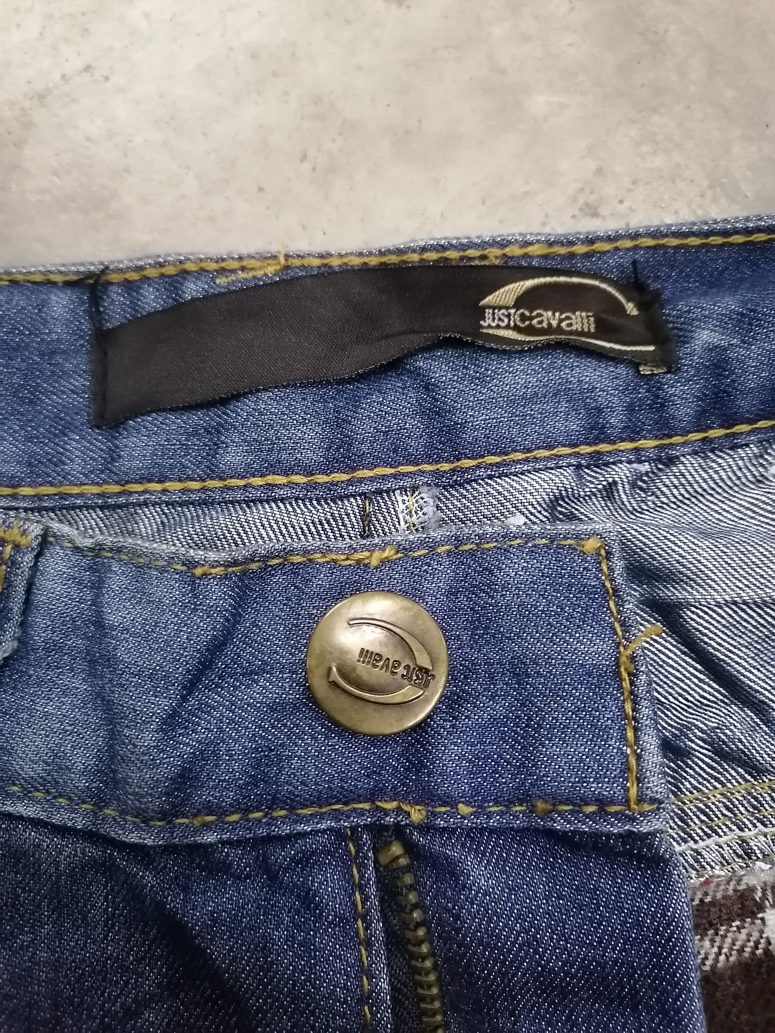 Just Cavalli × Seditionaries Seditionaries Bondage Just Cavalli Distressed Denim Pants Size US 29 - 6 Thumbnail