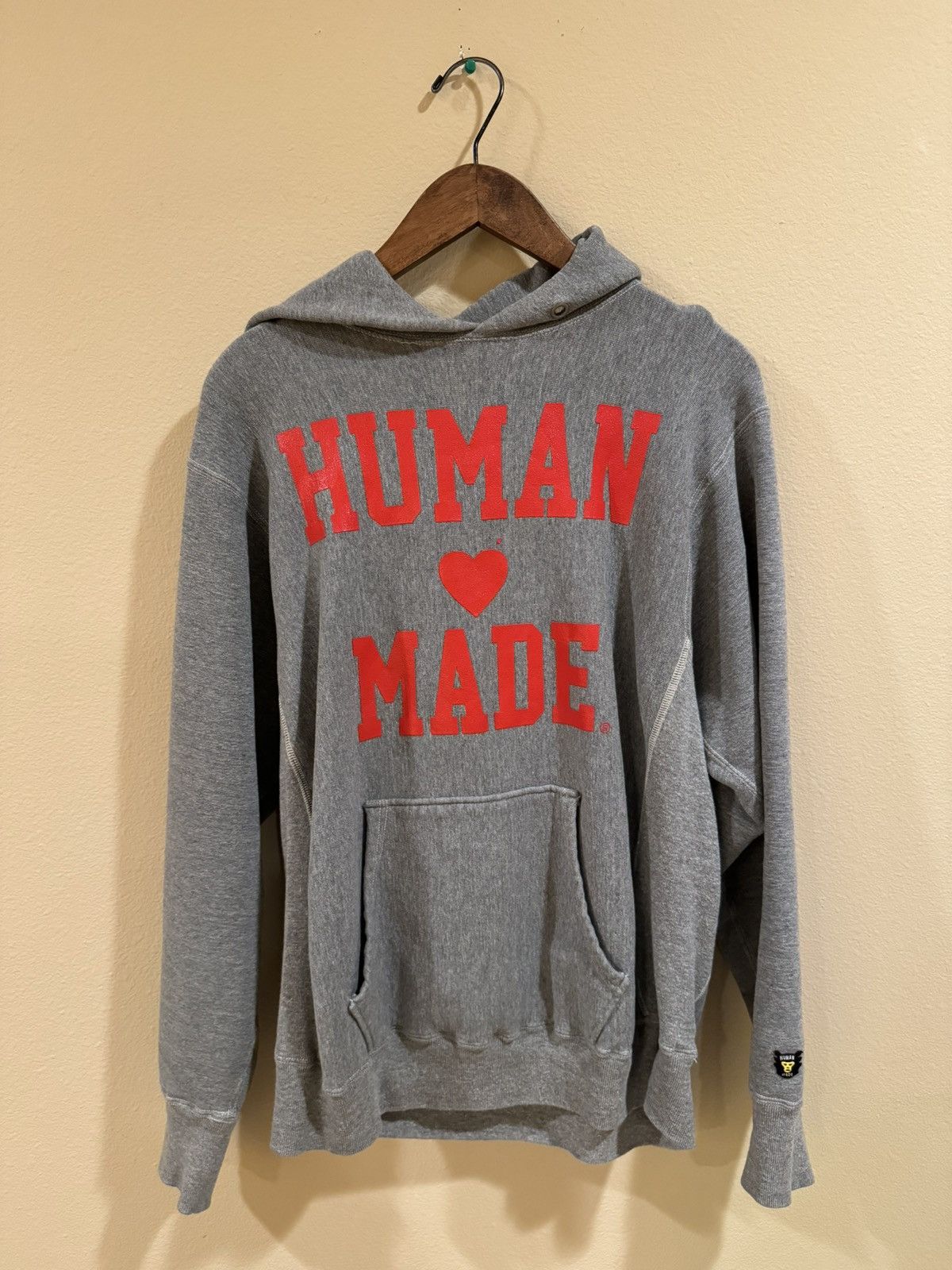 image of Human Made Hoodie. One Of Pharrell’S Favorite Piece in Grey, Men's (Size Medium)