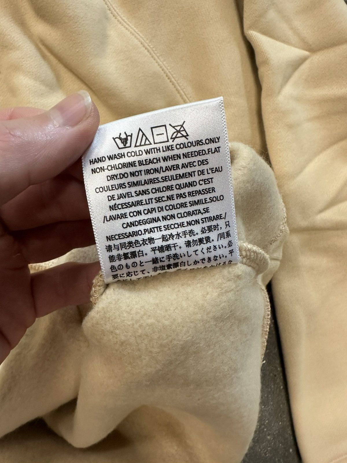 Fear of God Fear of God Essentials Hoodie Sand Size US L / EU 52-54 / 3 - 5 Thumbnail