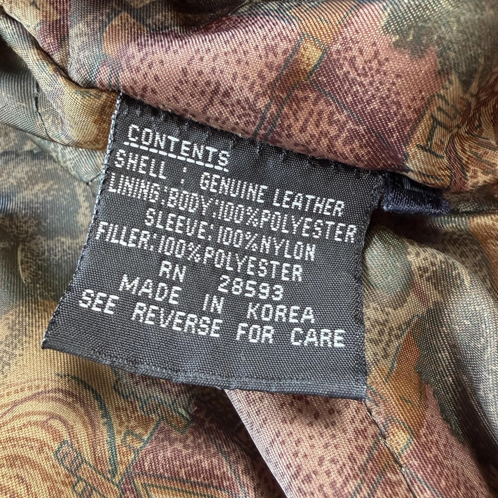 Members Only Vintage 90s Members Only Genuine Leather Jacket Brown L Size US L / EU 52-54 / 3 - 6 Thumbnail