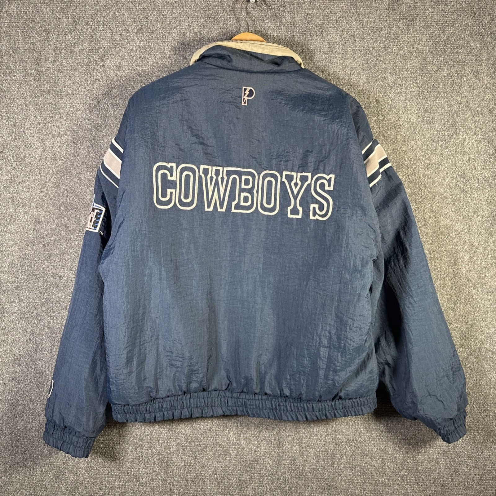 Vintage Dallas Cowboys Jacket Mens Medium 90s Pro Player
