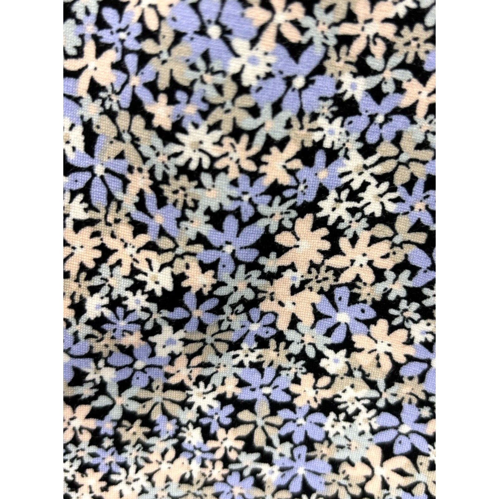 J. Jill J. Jill We Double Face Jersey Floral 2 Way Top Shirt Sz 3X Plus Multicolor Short Sleeve Round Neck Women Size XXL / US 16-18 / IT 52-54 - 6 Thumbnail