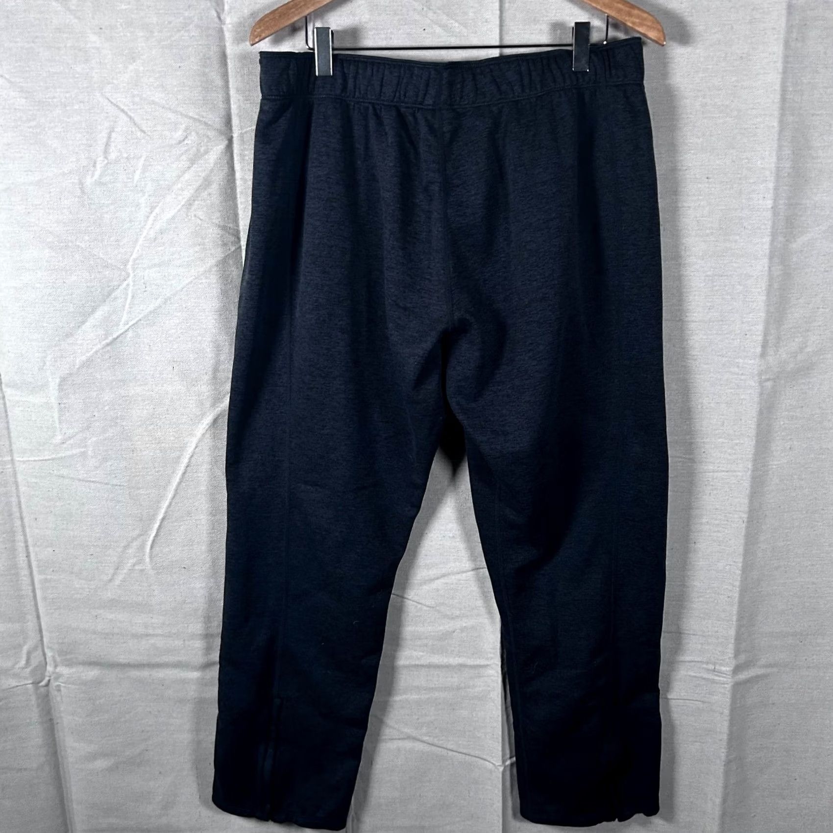 Nike Nike Therma-FIT Mens XL Dark Gray Heathered Athletic Active Tapered Sweatpants Size US 36 / EU 52 - 4 Thumbnail
