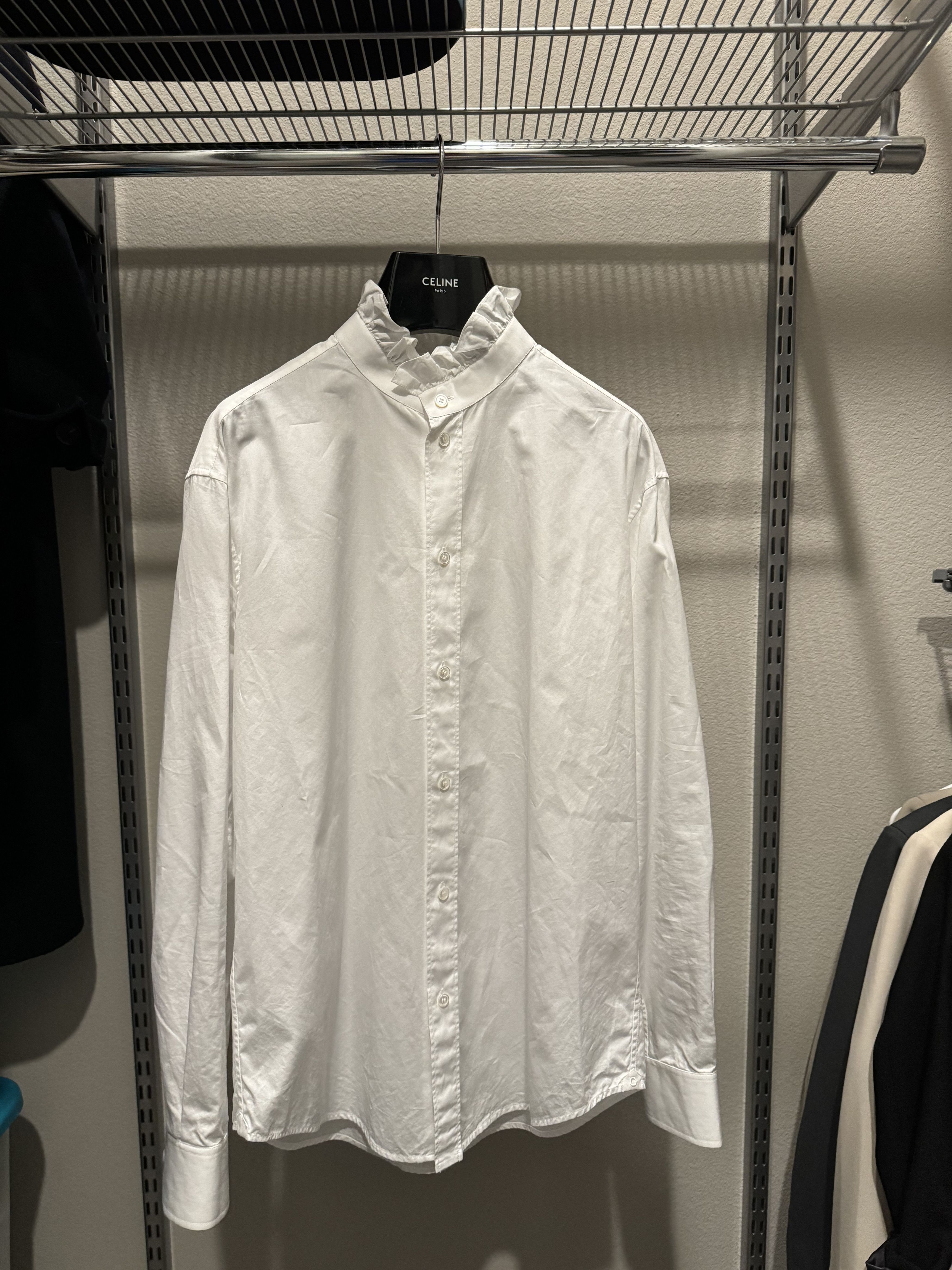 Celine × Hedi Slimane Celine Page Shirt FW21 Size US M / EU 48-50 / 2 - 1 Thumbnail