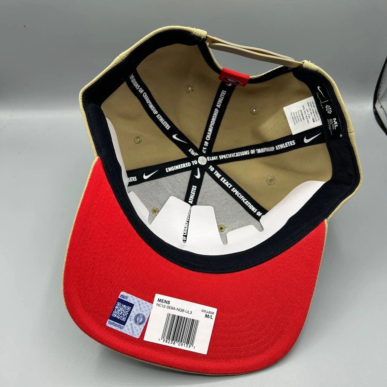 Nike Georgia Bulldogs x Nike Pro Hat Men M-L Dri-Fit Snap Back Size ONE SIZE - 2 Thumbnail