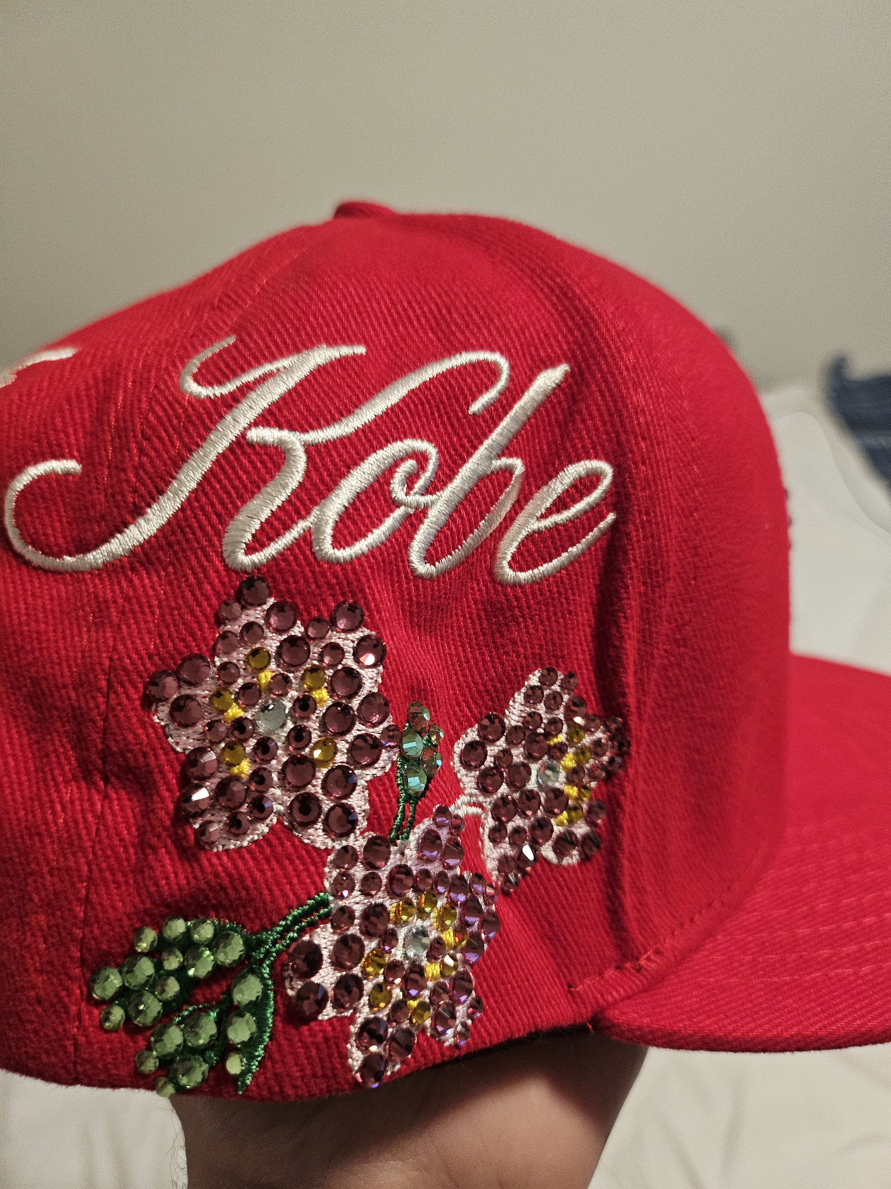 Homme + Femme La Homme + Femme Japan Studded hat Size ONE SIZE - 3 Thumbnail