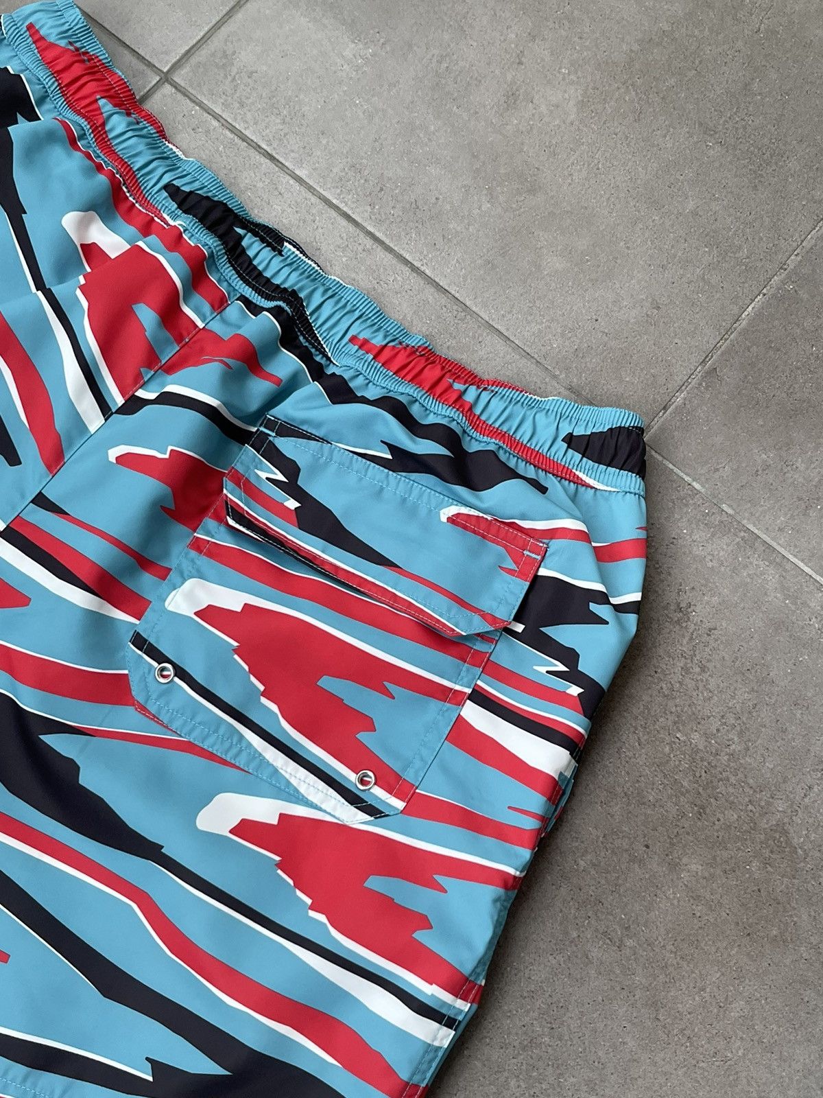 Missoni !DS! SS23 Missoni Wave Camouflage Print Swim Shorts Size US 34 / EU 50 - 10 Thumbnail