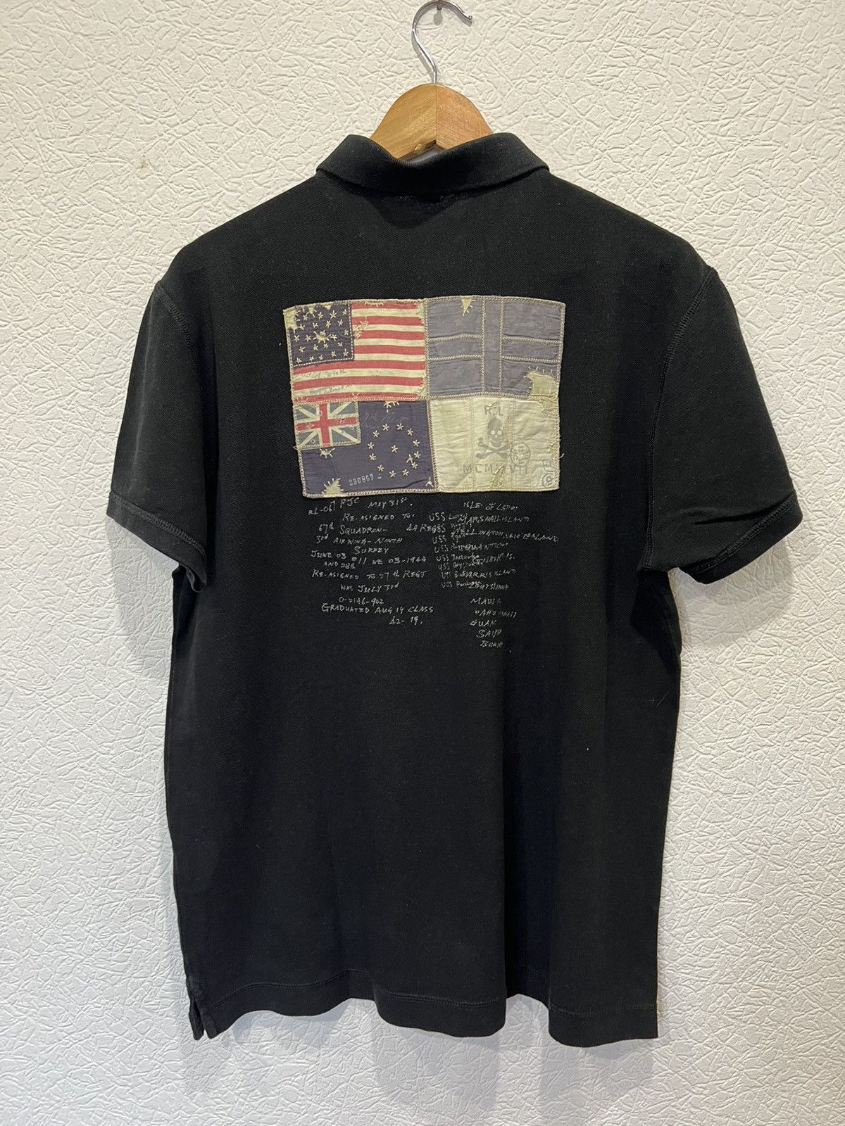 Polo Jeans Ralph Lauren Black Polo Shirt Mens