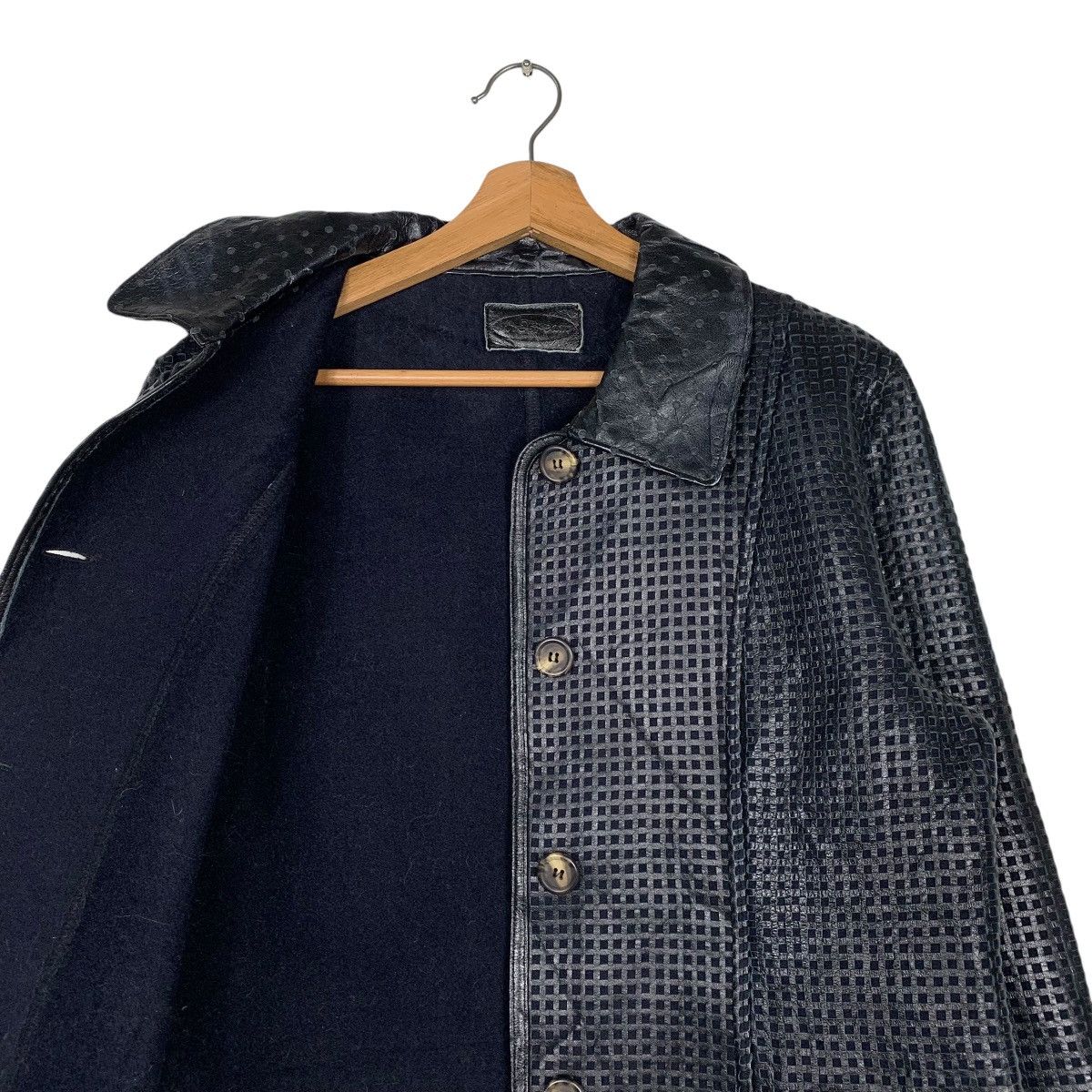 Japanese Brand Japanese Brand M. Stream Leather Jacket Size M / US 6-8 / IT 42-44 - 10 Thumbnail