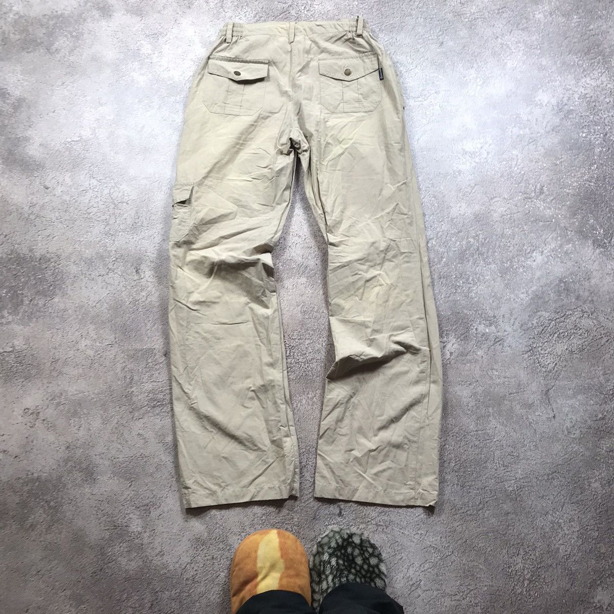 Vintage Vintage Y2K Baggy Cargo Pants Distressed Workwear Grunge 27 Size 27" / US 4 / IT 40 - 4 Thumbnail